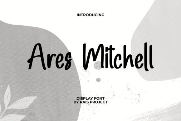 Ares Mitchell Display Font for Branding and Campaign Graphics