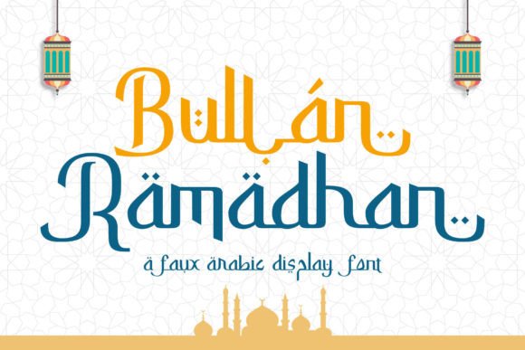 Bullan Ramadhan: Clean Display Font for Branding