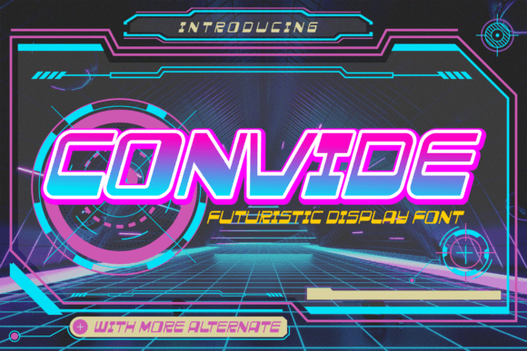 Convide Display Font for Crafters and Handmade Product Makers