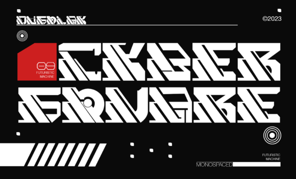 Cyber Square: A Web Designer’s Review of This Futuristic Display Font