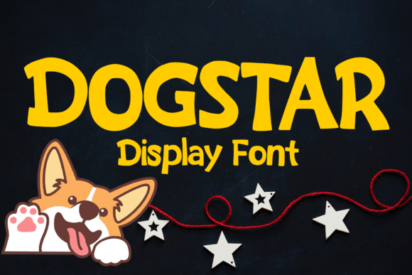 Dogstar Display Font for Web Design and Digital Branding