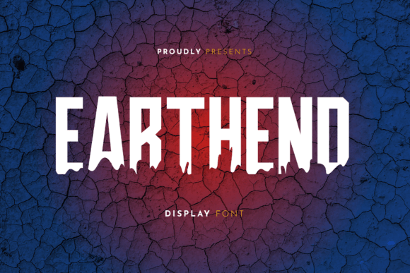 Earthend Display Font for Campaign Visuals That Stand Out