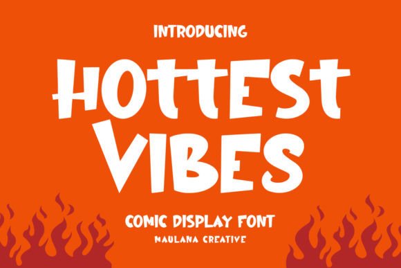 Hottest Vibes: A Bold Display Font for Campaigns That Pop