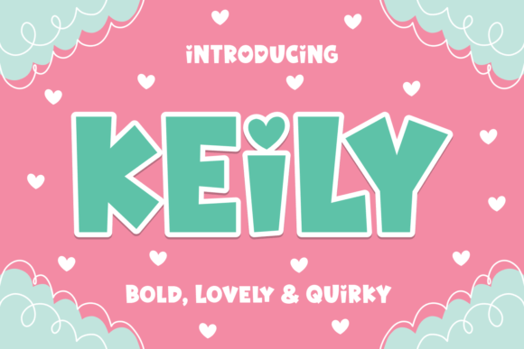 Keily Display Font for Handmade Products and Branding
