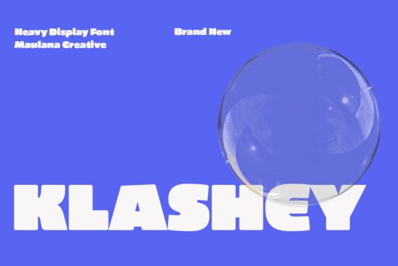Klashey Display Font for Bold Editorial Headlines and Branding