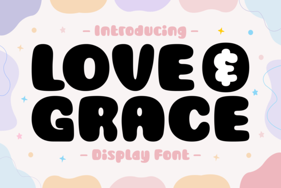 Love and Grace: A Bold Display Font for Modern Web Design