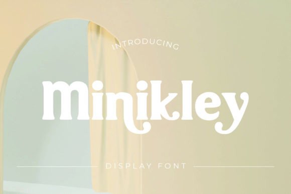 Minikley: A Modern Display Font for Bold and Elegant Branding