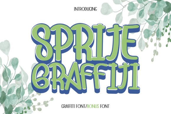 Sprite Graffiti: A Display Font That Makes Your Brand Stand Out