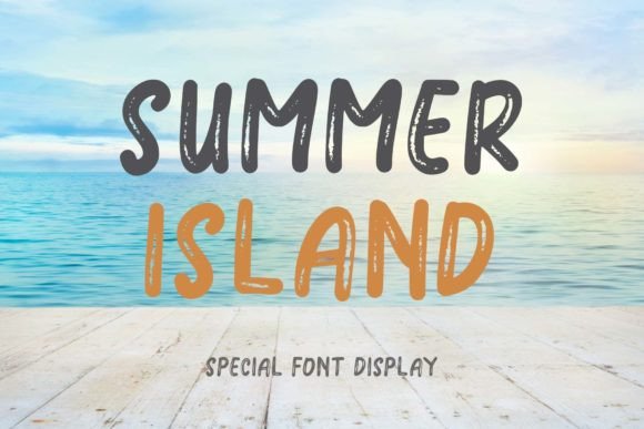 Summer Island Brush Font for Small Business Branding That Feels Authentic