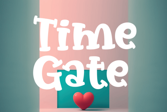 Time Gate Display Font for Branding Projects That Need Personality