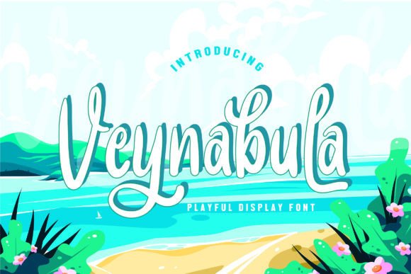 Veynabula Display Font for Handmade Labels and Craft Packaging
