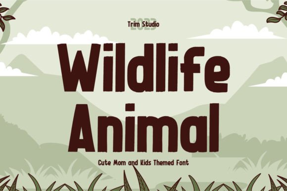 Wildlife Animal Font: A Sharp Display Typeface for Storytelling